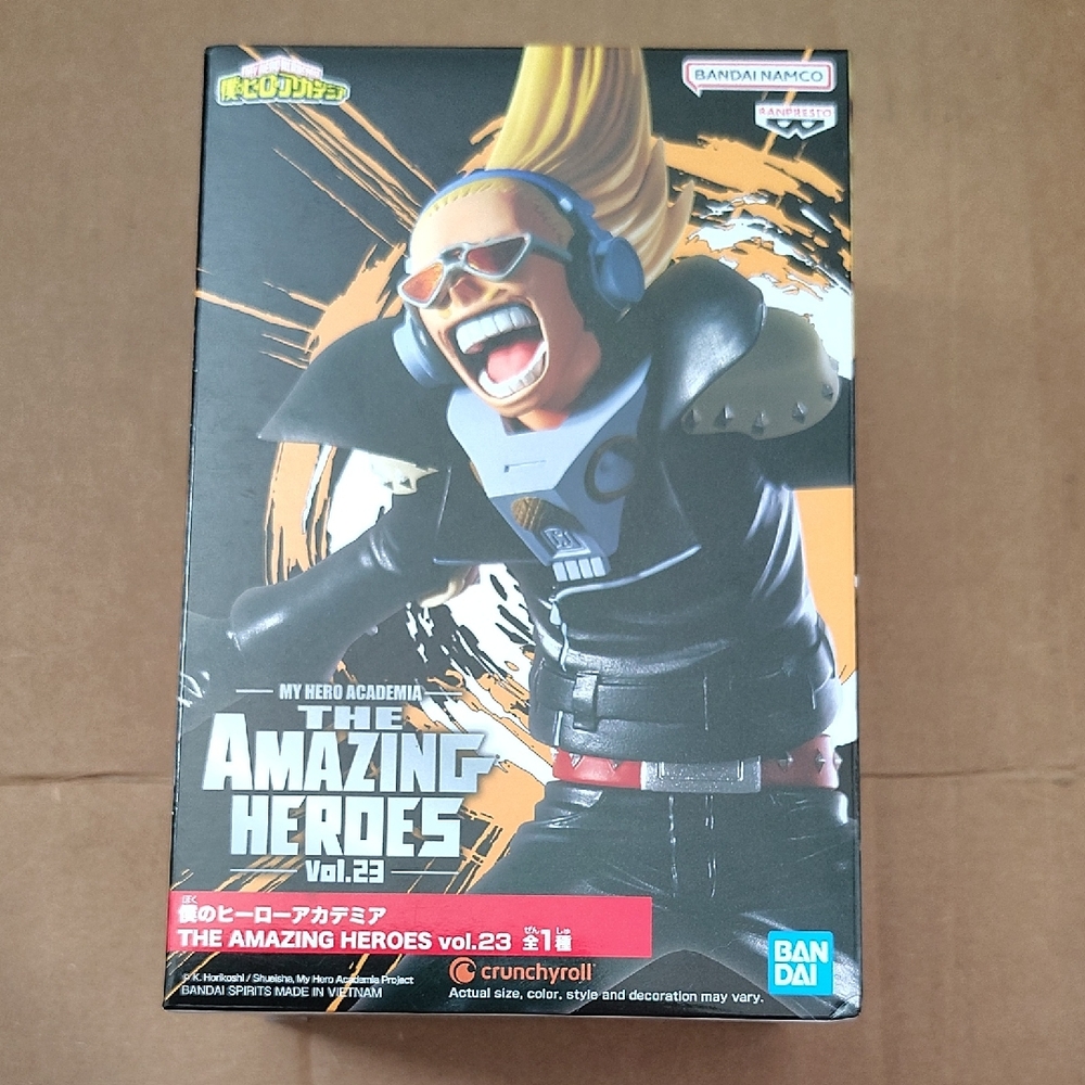 Bandai Spirits Collectible Figure Box - Yellow & Black Accents